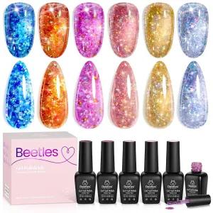 Confetti Party | 6 Colors Gel Polish Set