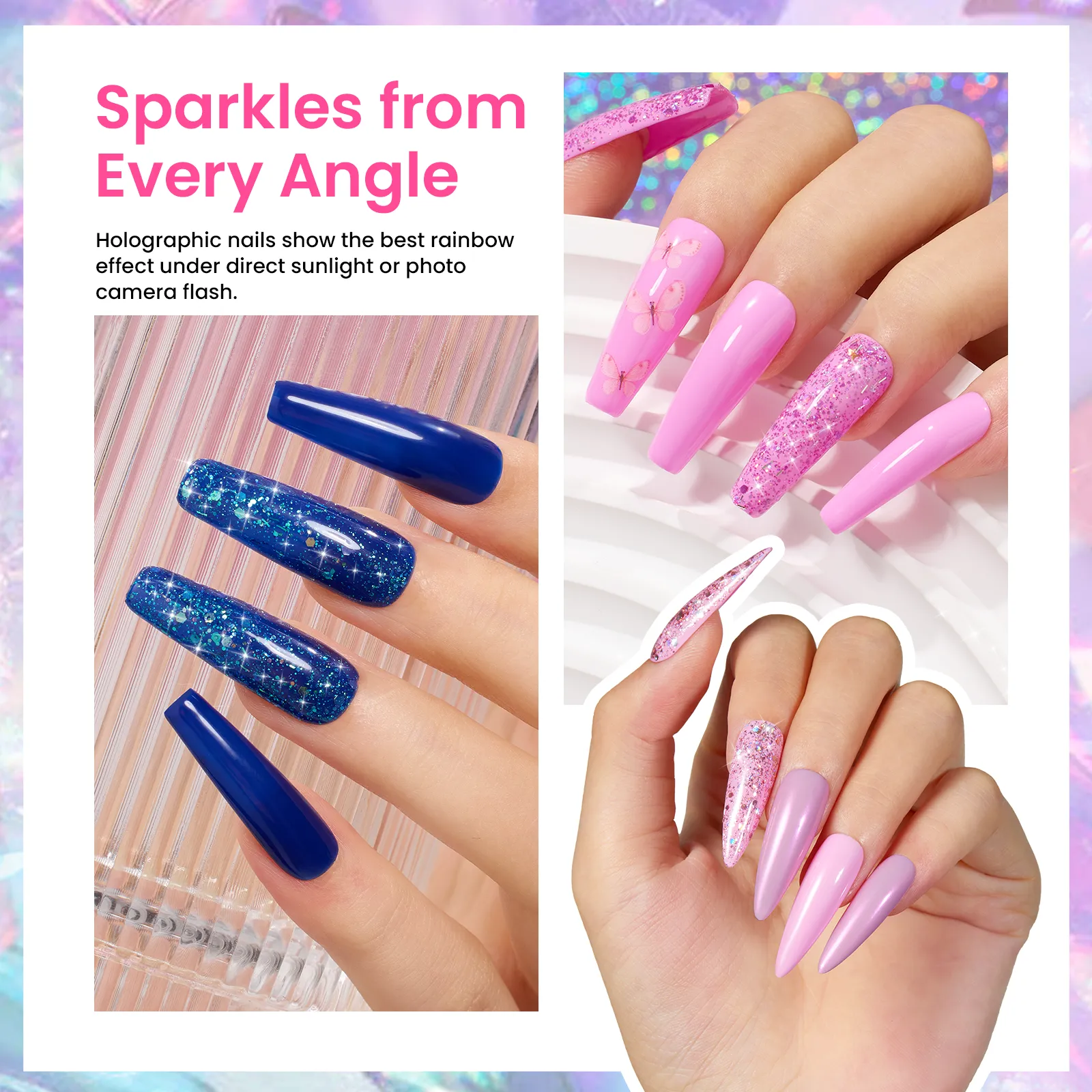 Confetti Party | 6 Colors Gel Polish Set