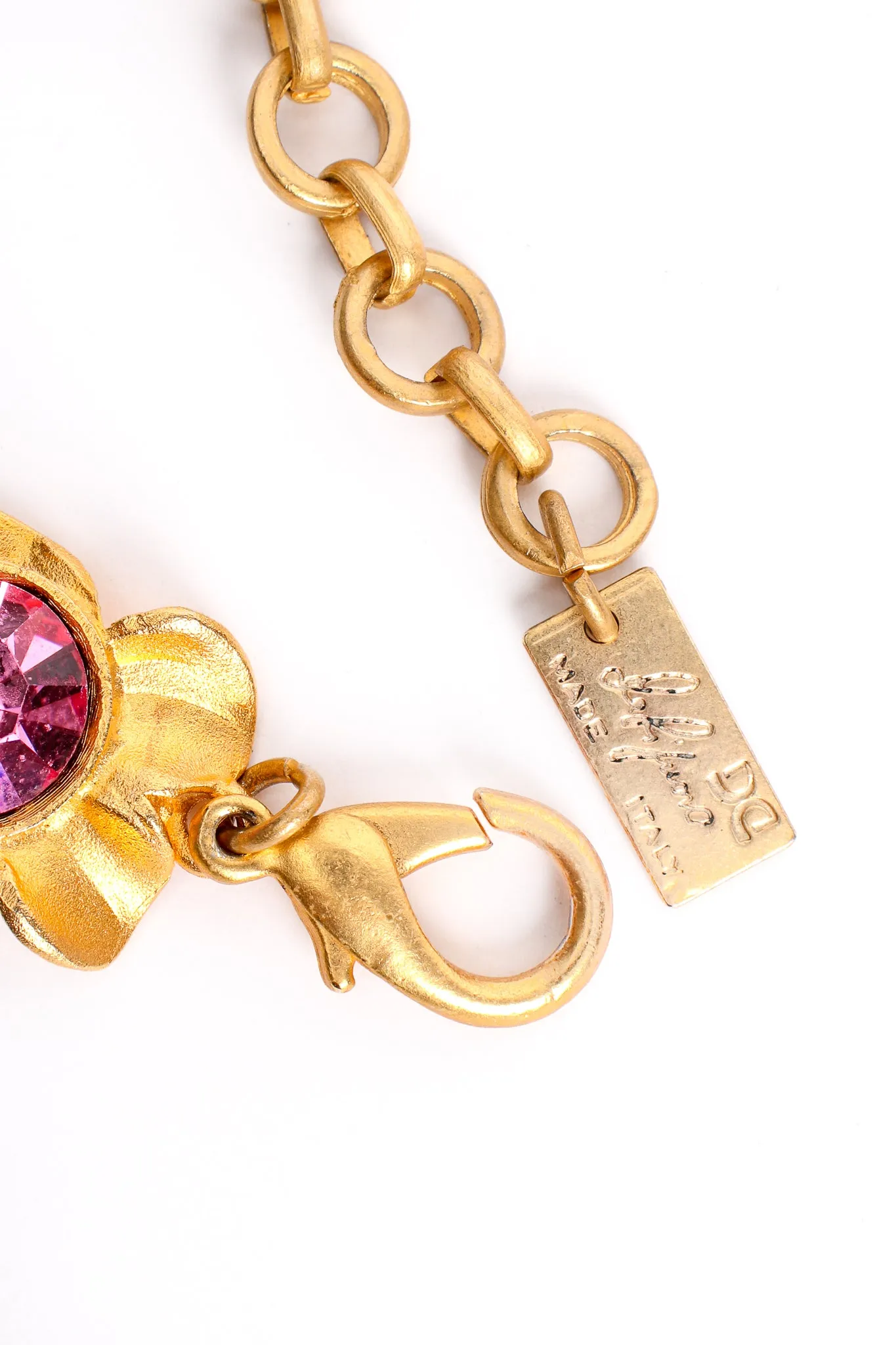 Crystal Blossom Bib Necklace