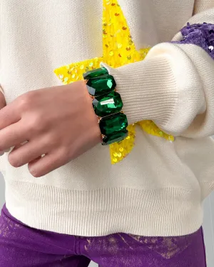 Crystal Bracelet - Green