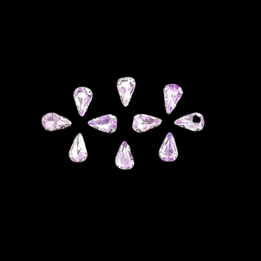 Crystal D.R Stone 6x10 Drop
