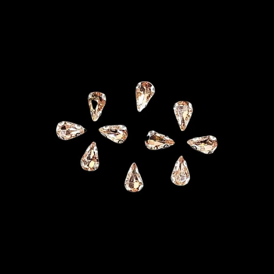 Crystal D.R Stone 6x10 Drop