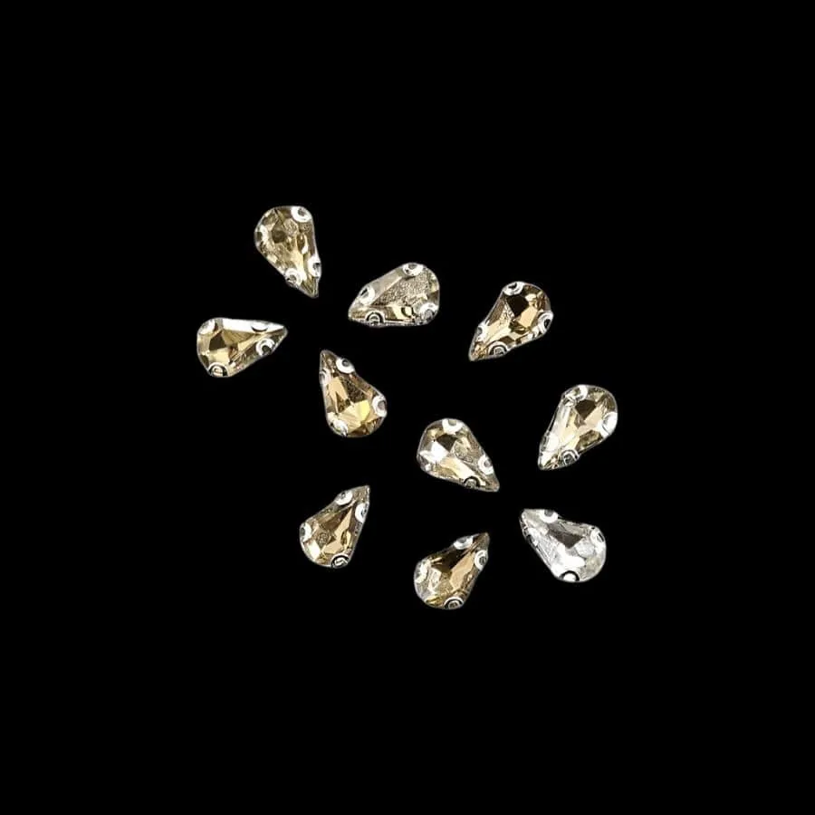 Crystal D.R Stone 6x10 Drop
