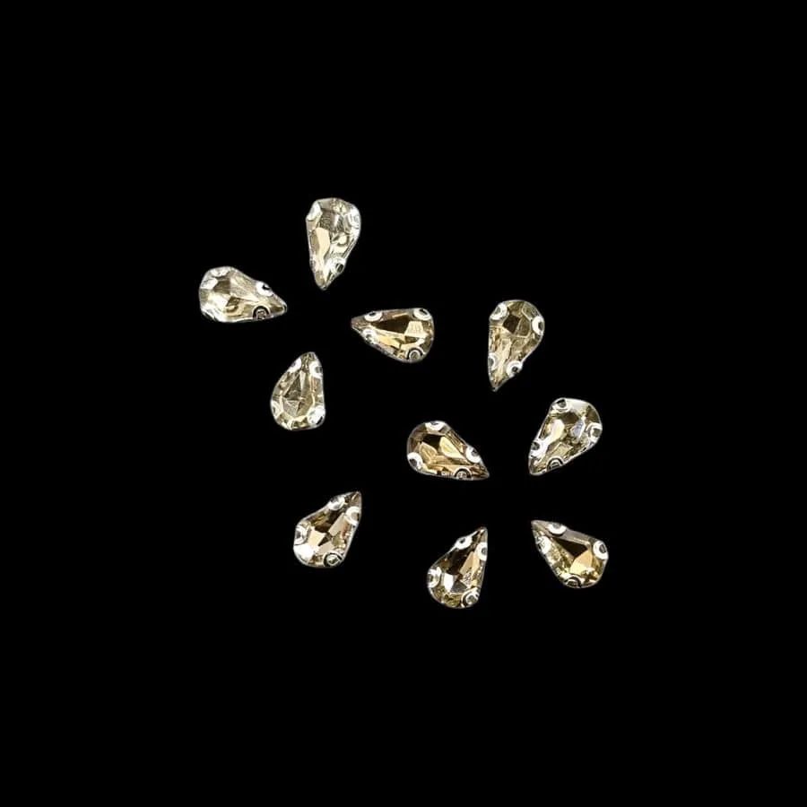 Crystal D.R Stone 6x10 Drop