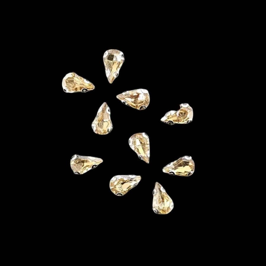 Crystal D.R Stone 6x10 Drop