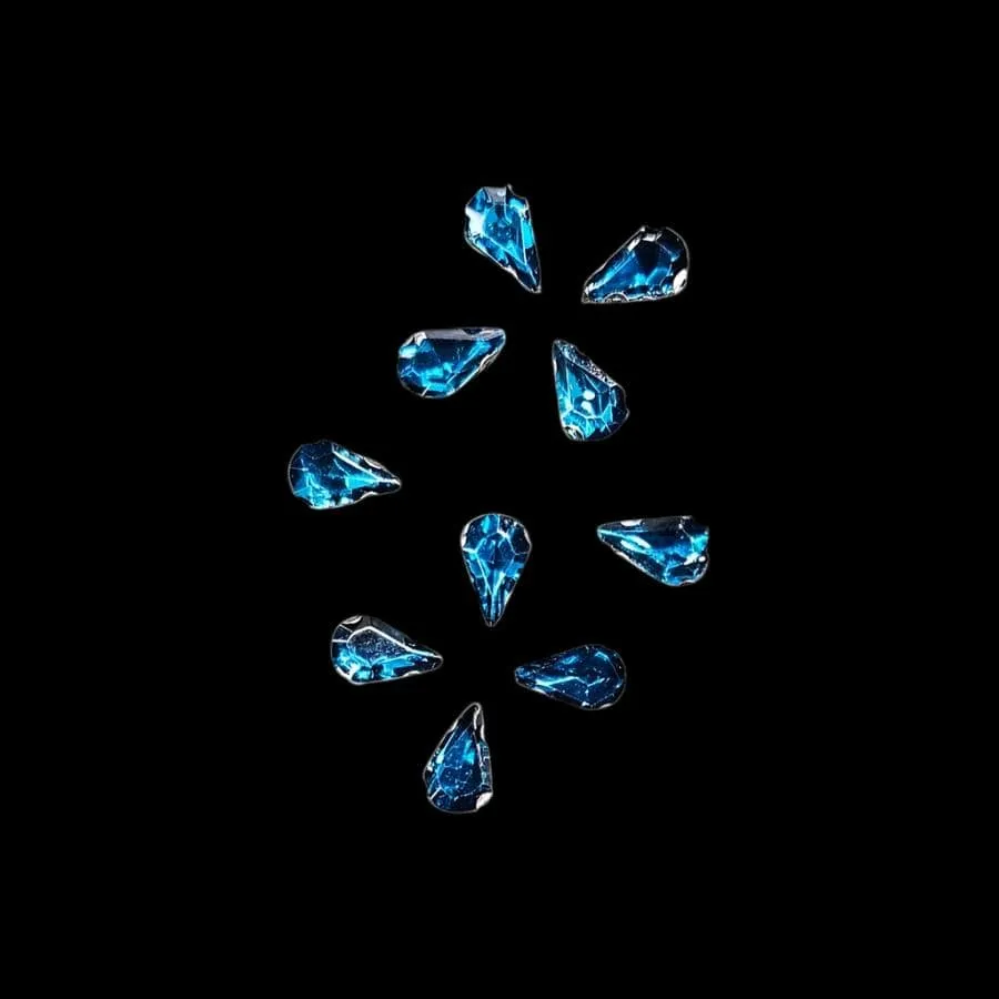 Crystal D.R Stone 6x10 Drop