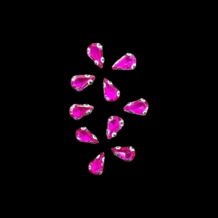 Crystal D.R Stone 6x10 Drop