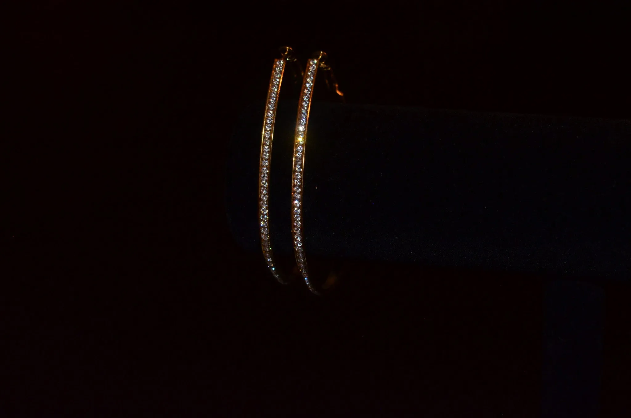 Crystal Hoops