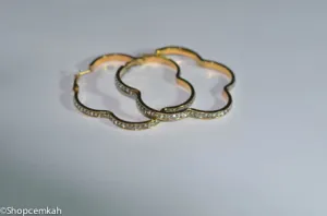 Crystal Hoops