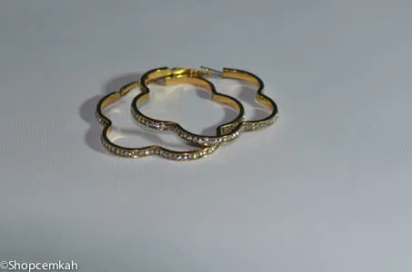 Crystal Hoops