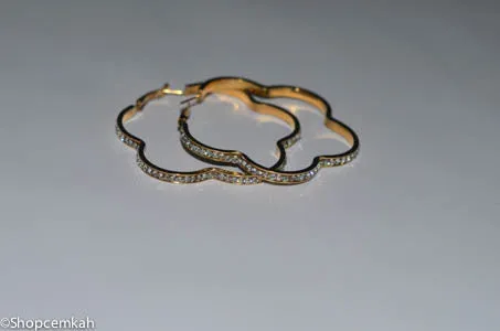 Crystal Hoops