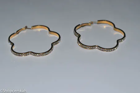 Crystal Hoops