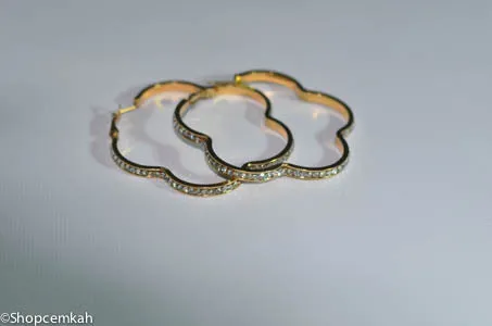 Crystal Hoops