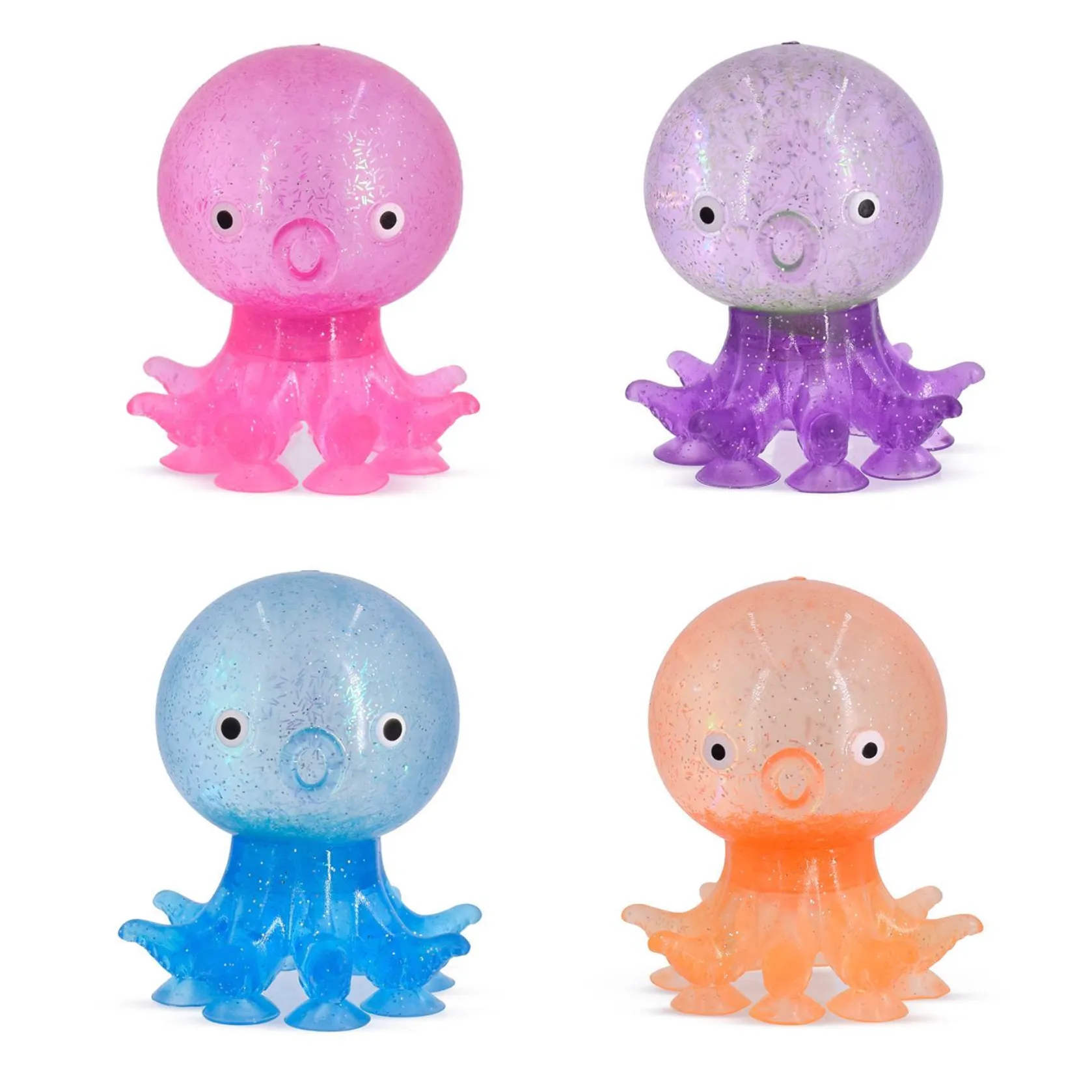 Cupcakes & Cartwheels Tentacool Glitter Octopus Squeezie