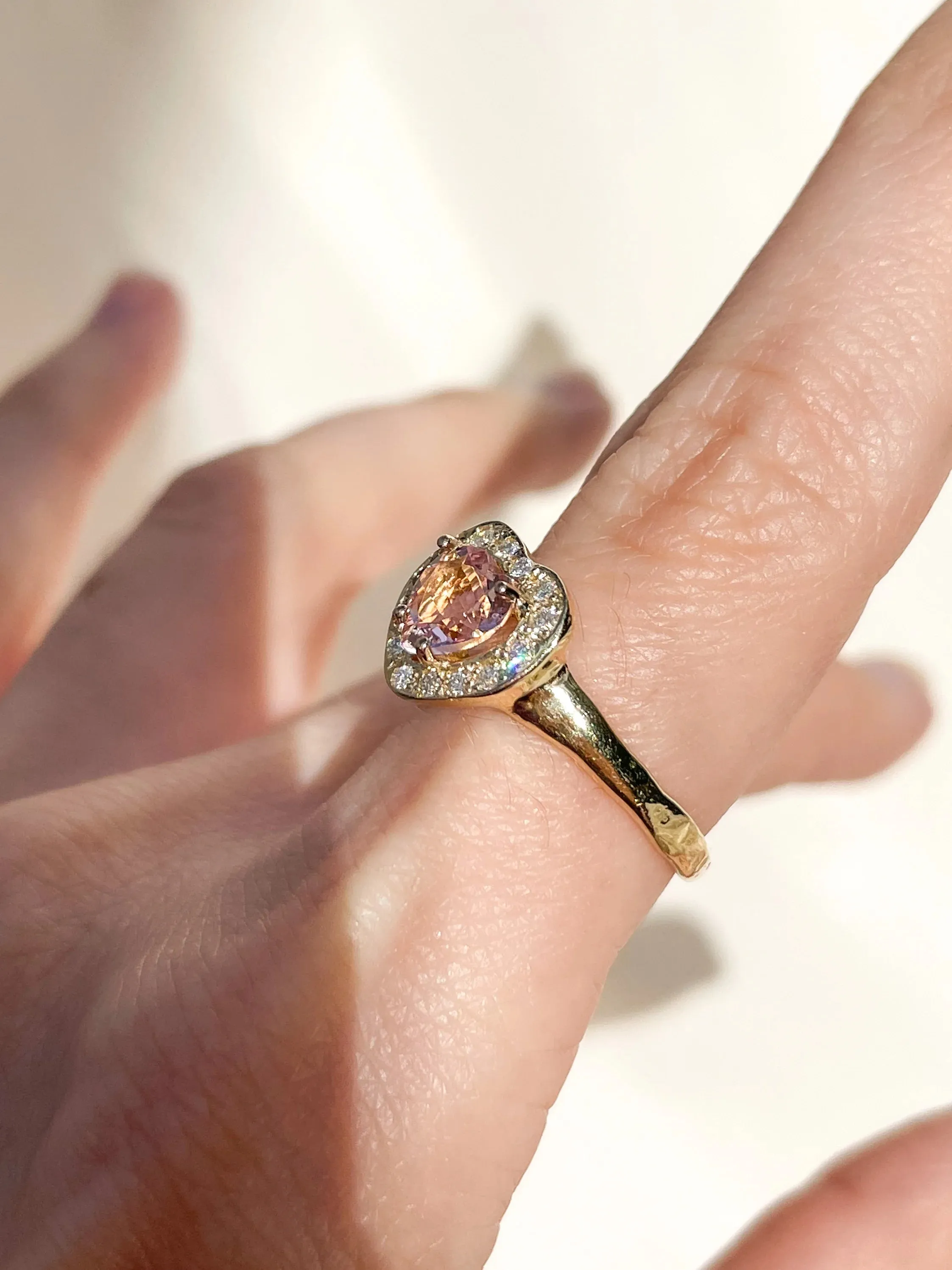 cœur d'amour ring