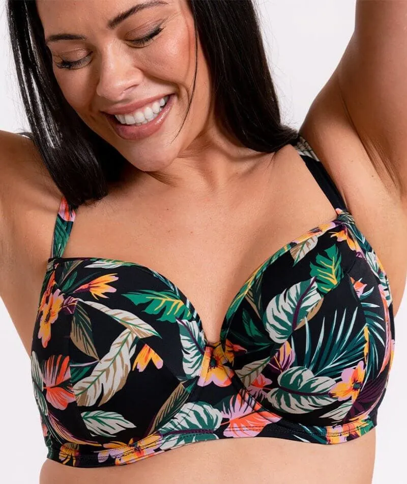 Curvy Kate Cuba Libre Balcony Bikini Top - Print Mix