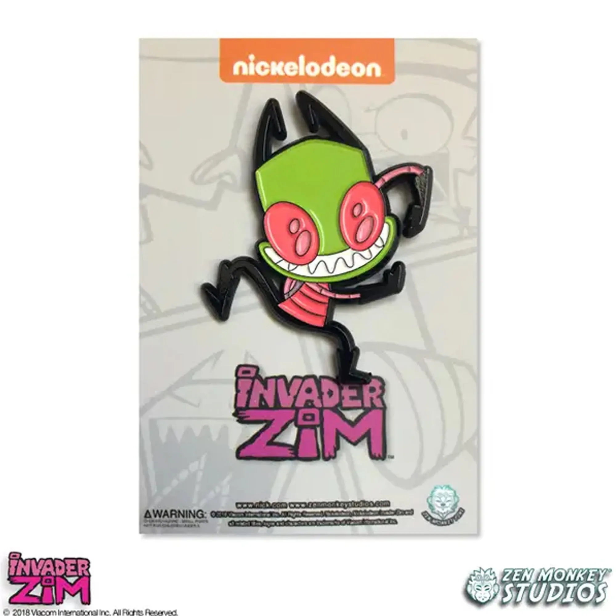 Dancing Zim - Invader Zim Enamel Pin