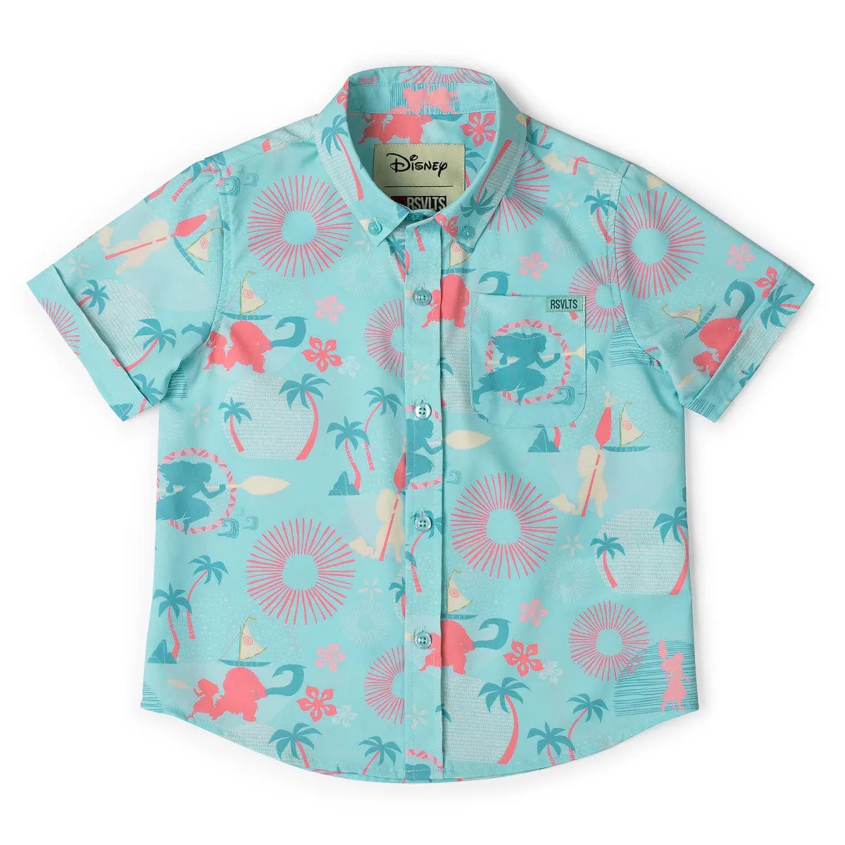 Disney's Moana "Wayfinding" – Preschooler KUNUFLEX Short Sleeve Shirt