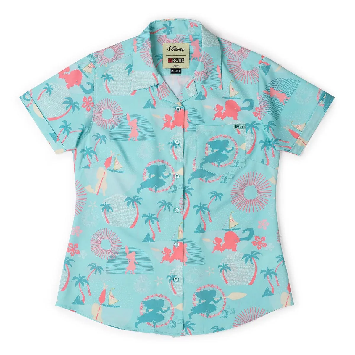 Disney's Moana "Wayfinding" – Women's KUNUFLEX Short Sleeve Shirt