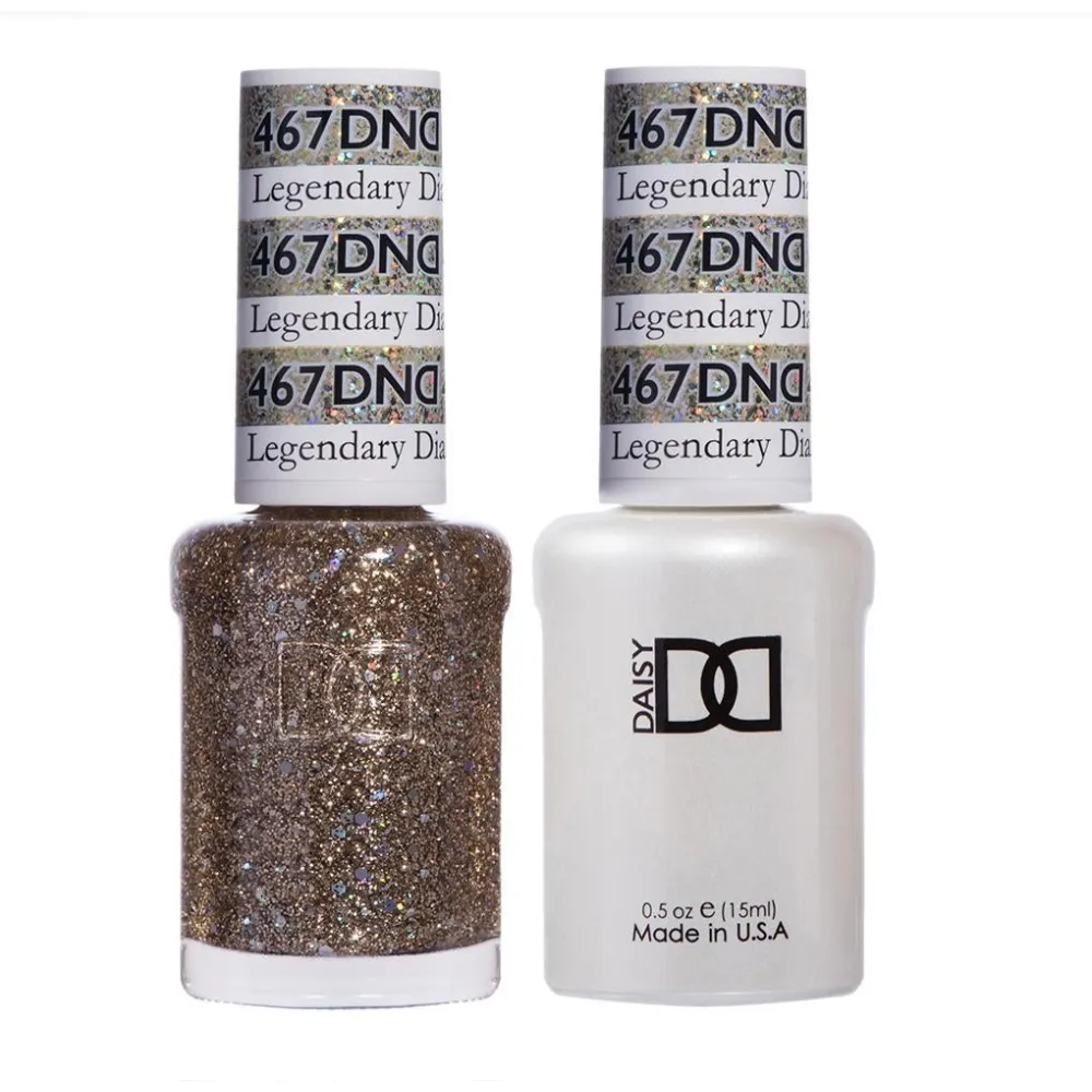 DND / Gel Nail Polish Matching Duo - Legendary Diamond 467