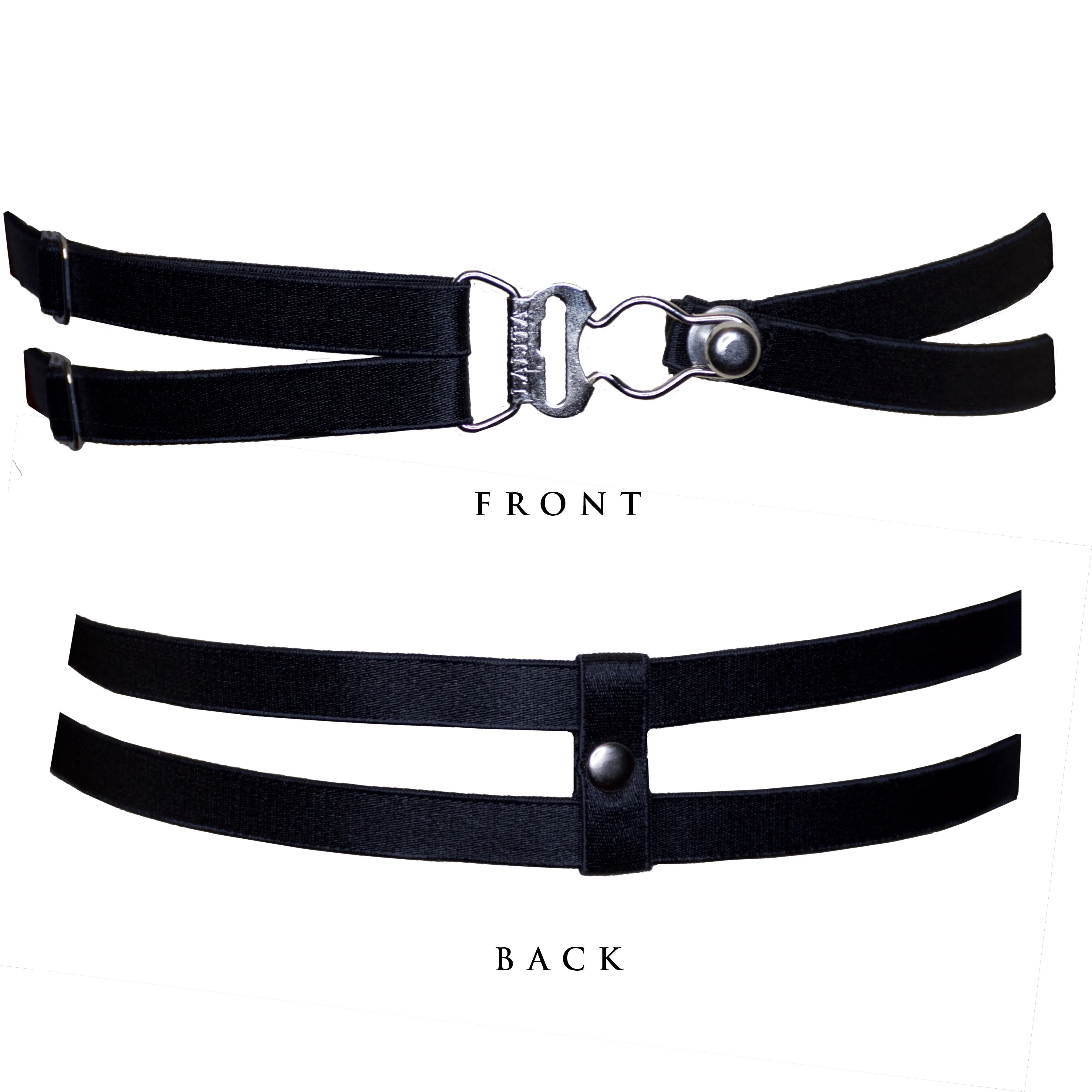 Double Satin Leg Garters