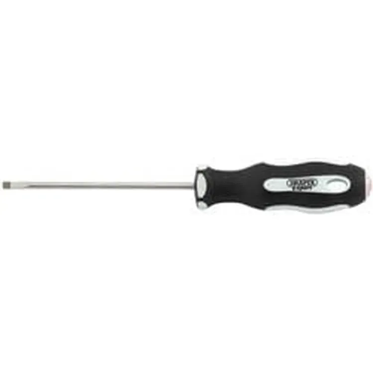 Draper Plain Slot Soft Grip Parallel Tip Screwdrivers, 3 X 75Mm Dr-34971