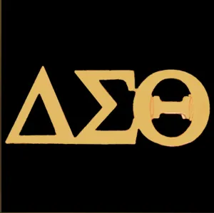 DST Greek Letter Tie Pin