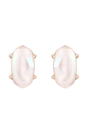EA210 - PEARLIZED EPOXY POST EARRINGS
