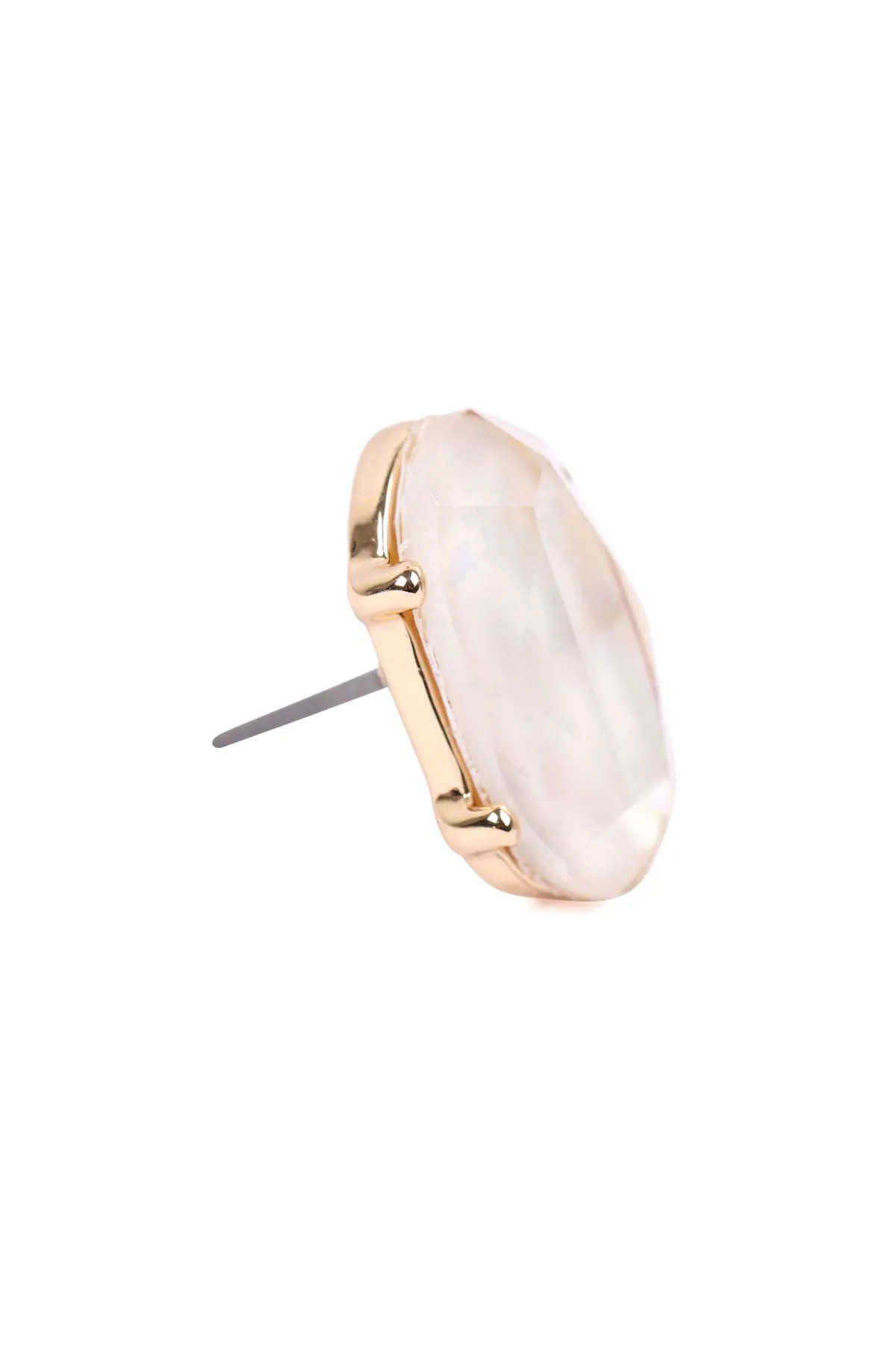 EA210 - PEARLIZED EPOXY POST EARRINGS