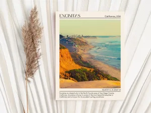 Encinitas Wall Art Canvas, California, USA
