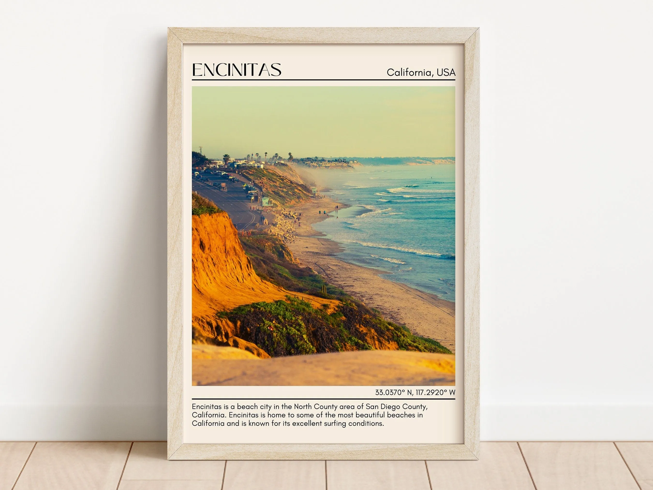 Encinitas Wall Art Canvas, California, USA