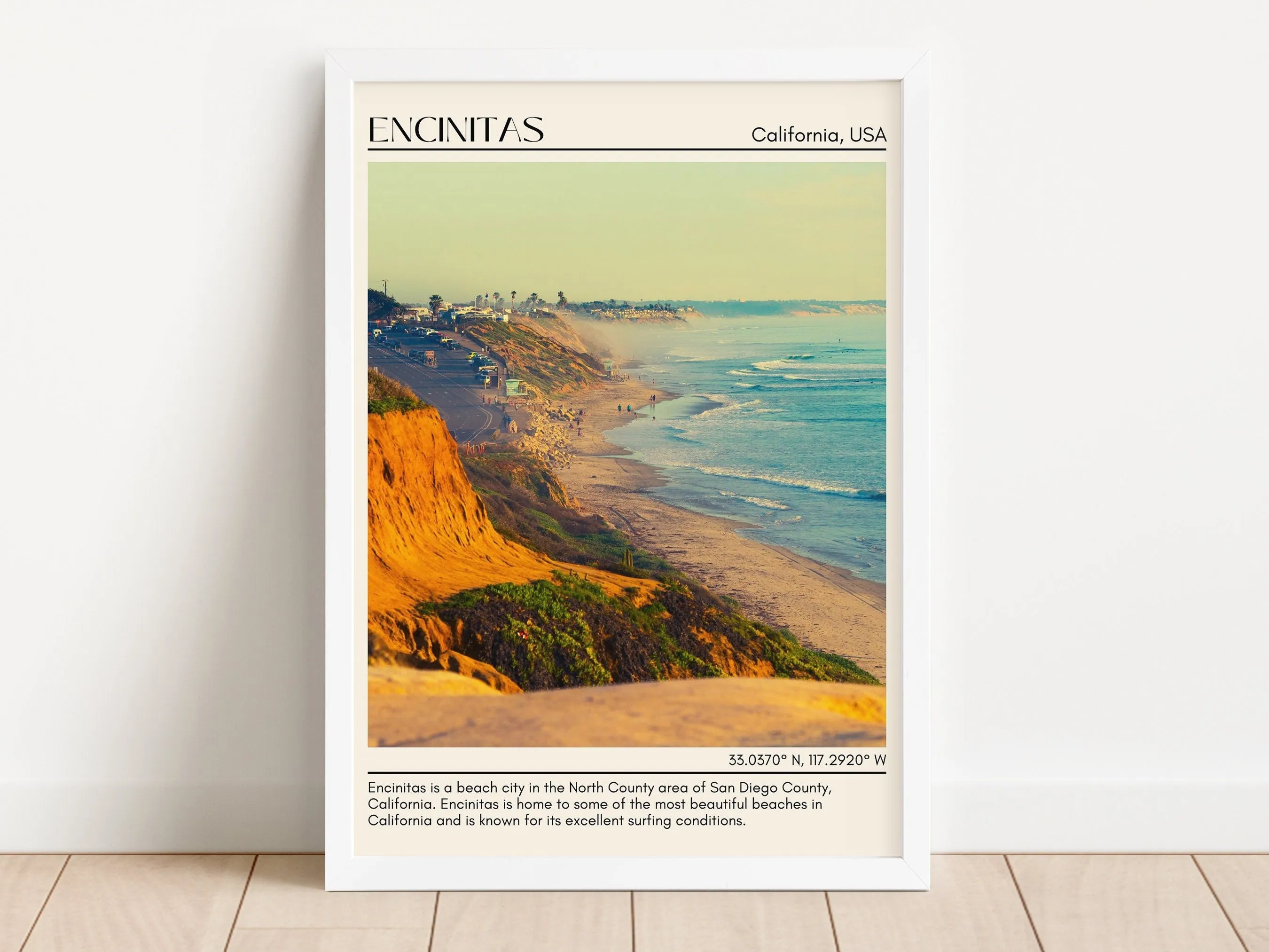 Encinitas Wall Art Canvas, California, USA
