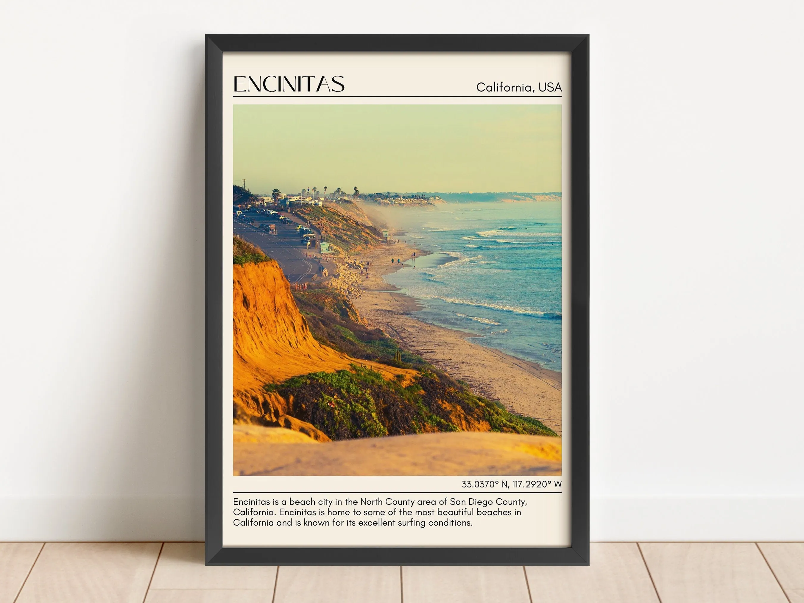 Encinitas Wall Art Canvas, California, USA