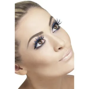 Eyelashes Spiderwebs With Glitter
