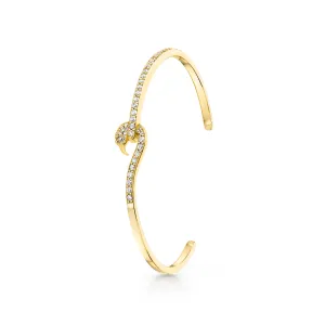 Florence Pave Cuff - Gold