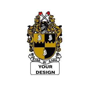 Fraternity Pin with Custom Design - Alpha Phi Alpha