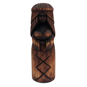 Freya wooden figurine