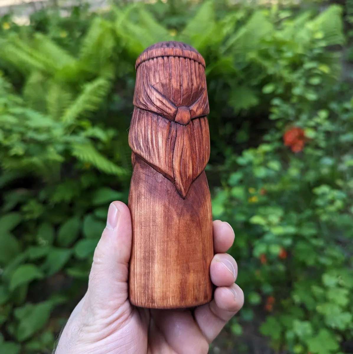 Freya wooden figurine