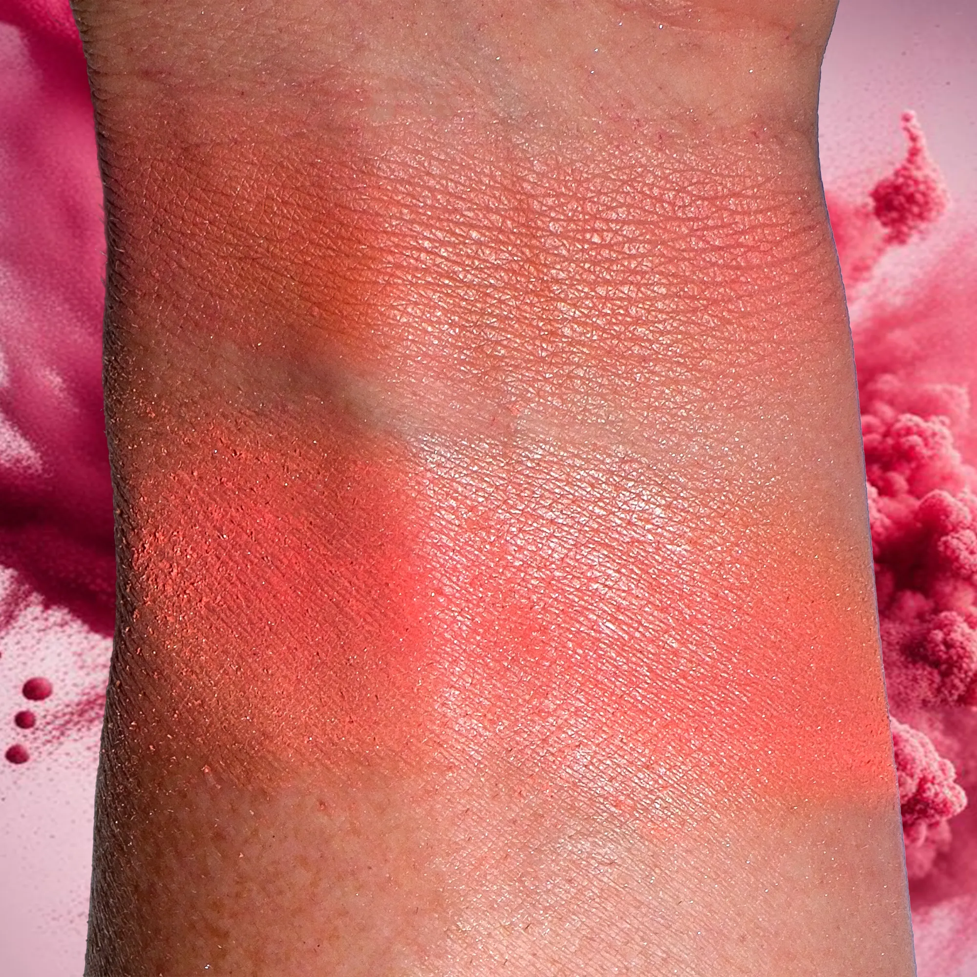 Fuzzy Peach Ruby Radiance Satin Blush