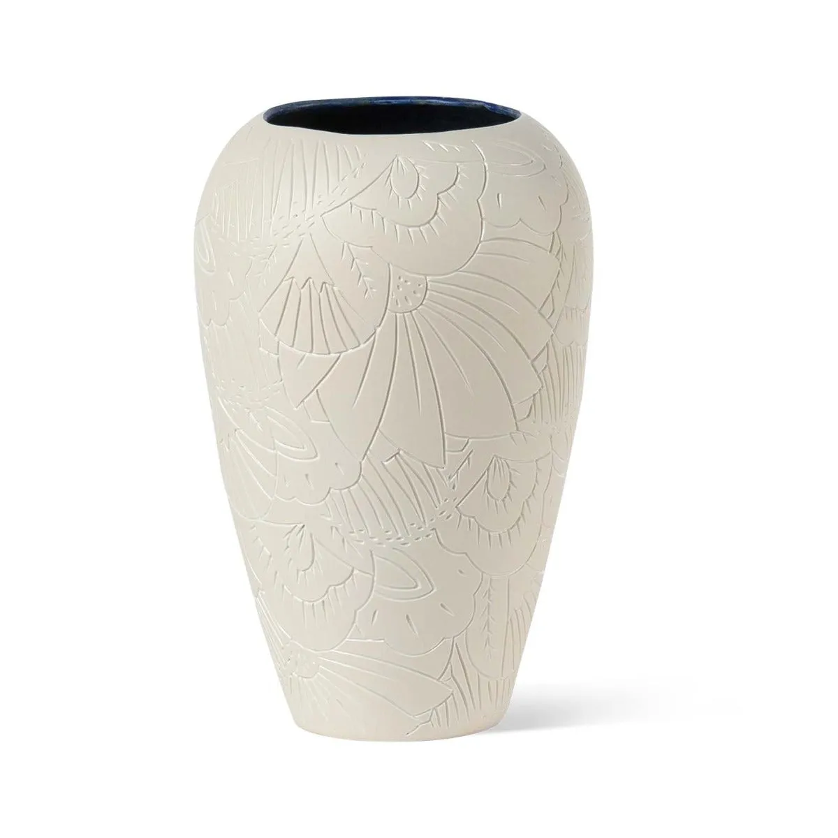 Garden Gloss White Vase 11.75"