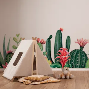 Garden of Cactus Wallpaper Mural