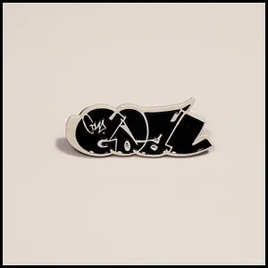 Goal GOMD Black Throwie - Enamel Pin
