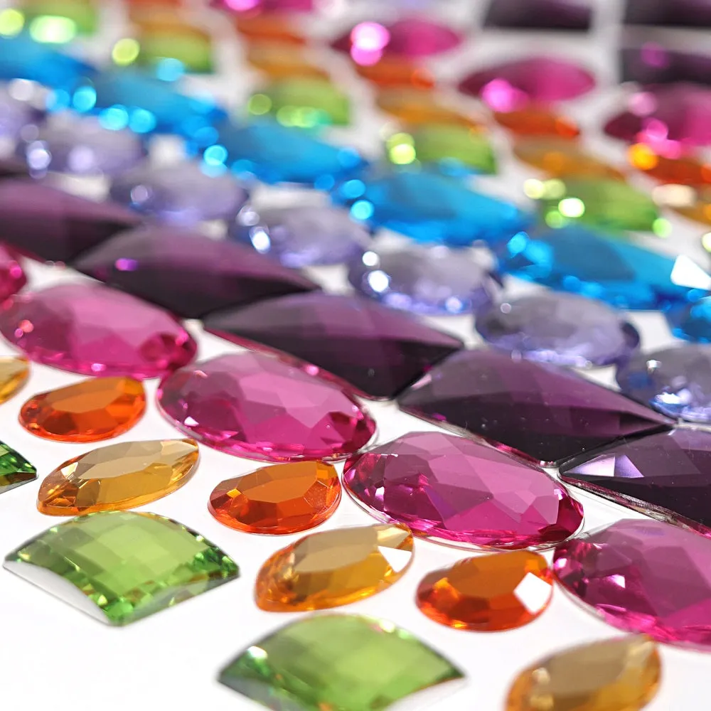 Grimm's Giant Glitter Stones - 140 pieces