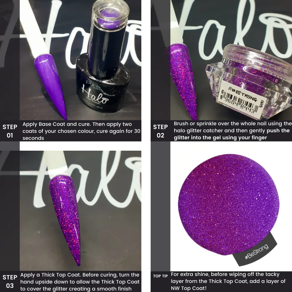 Halo Nail Art Glitters