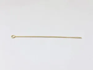 Head pin, 14k gold filled, Head pin 027 “X2” 22 gauge, 327-2.00(14KGF)