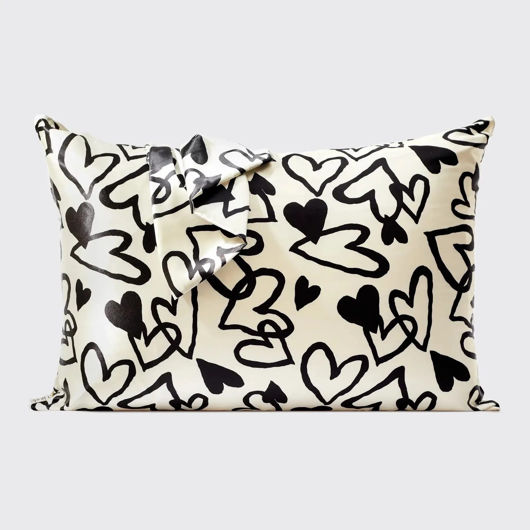 Heart Satin Pillowcase - Standard