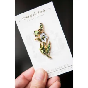 HELLEBORE SOFT ENAMEL PIN