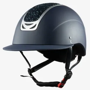 Horze Apex Helmet Blue with Blue Sparkle