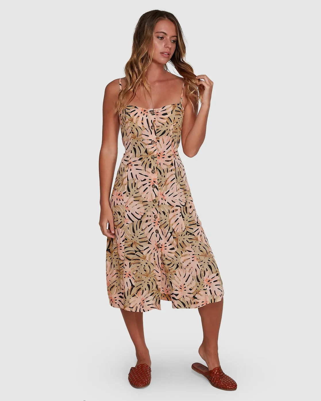 Hula Palm Paradiso Dress