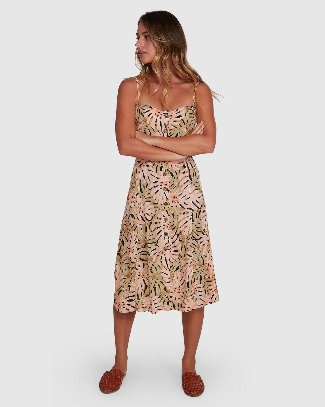 Hula Palm Paradiso Dress